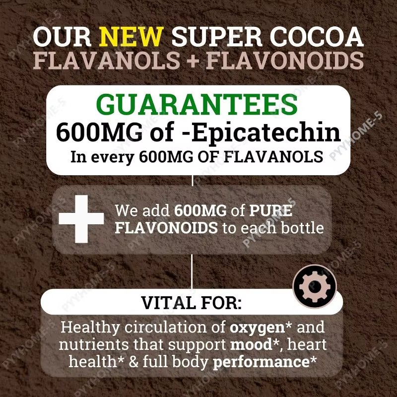 1/2/3 Bottles Sugar-Free Cocoa Powder Contain 1200Mg Trace Elements with Milk Yogurt or Smoothies for Consumption